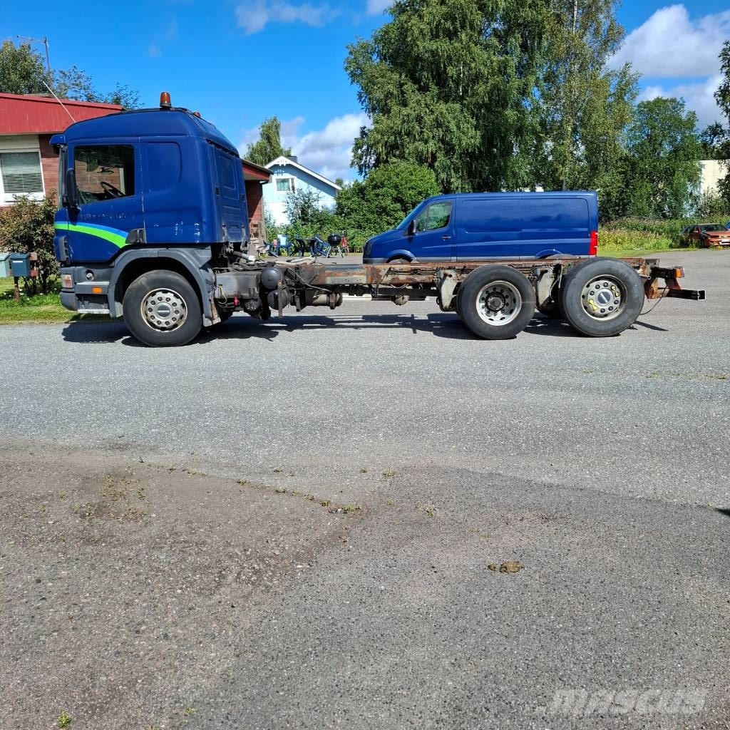 Scania P114GB 6X2 4500 Шасі з кабіною