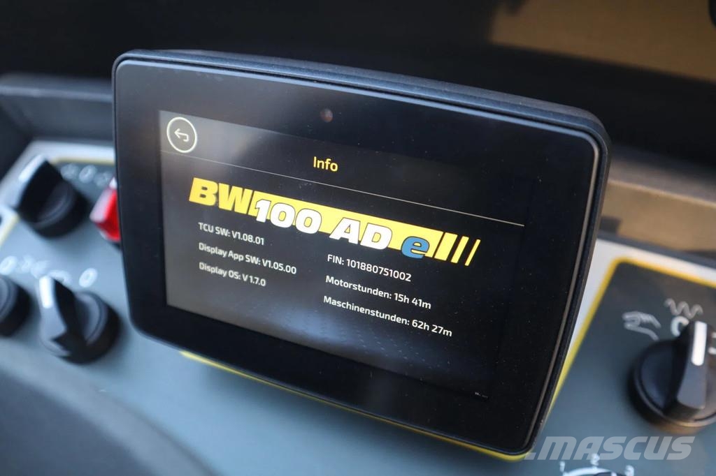 Bomag BW 100 ADe-5 FULL ELECTRIC | DEMO | LOW HOURS | CC Muud rullid
