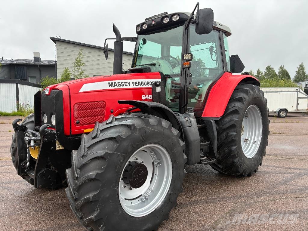 Massey Ferguson 6480 etunostolaite ja etuvoimanotto Трактора