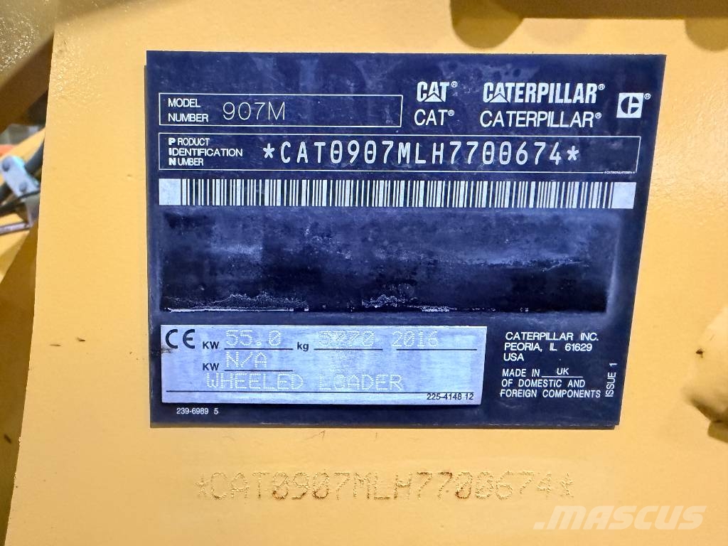 CAT 907 M Wielladers