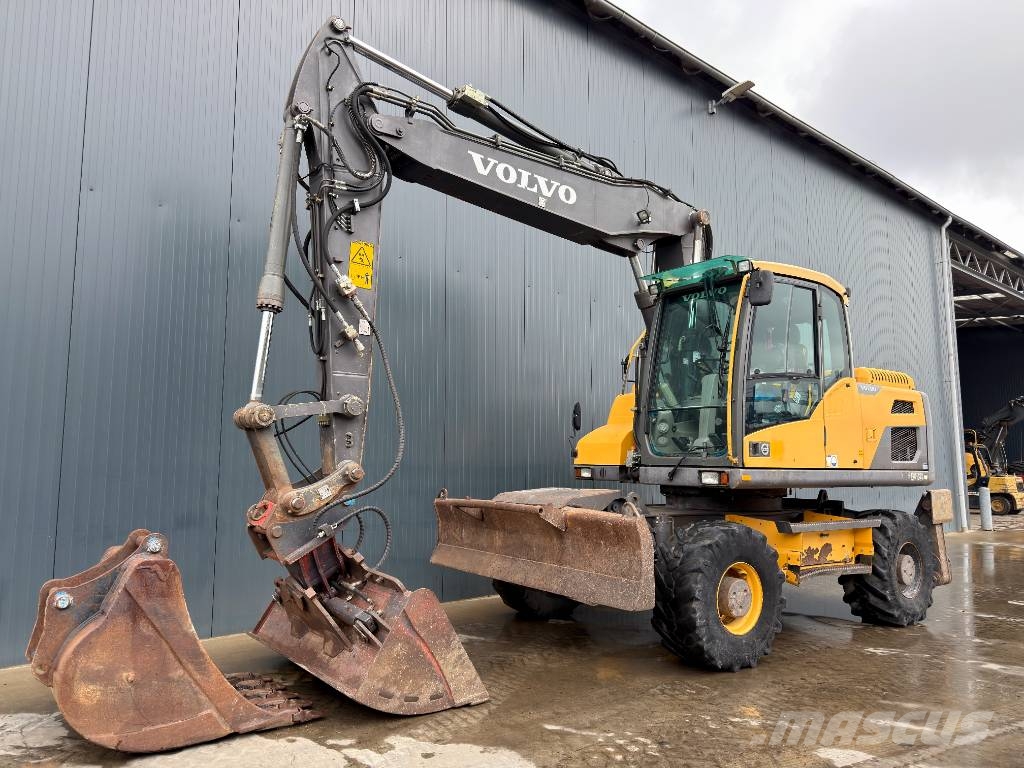 Volvo EW160D Колёсные экскаваторы
