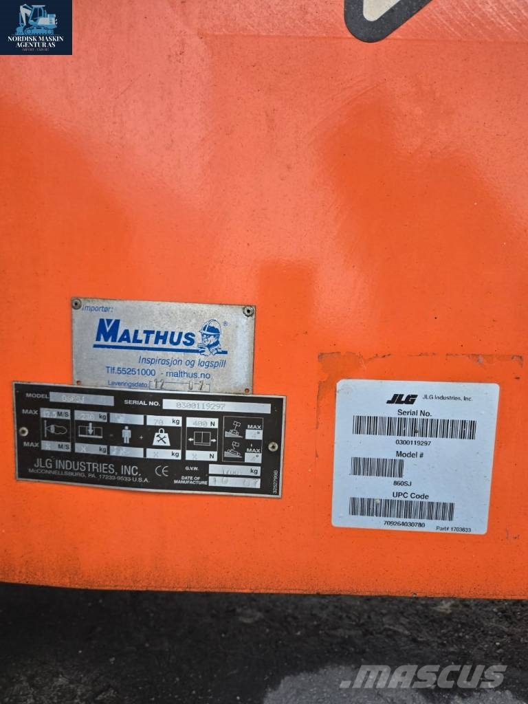 JLG 860 SJ Telescoophoogwerkers