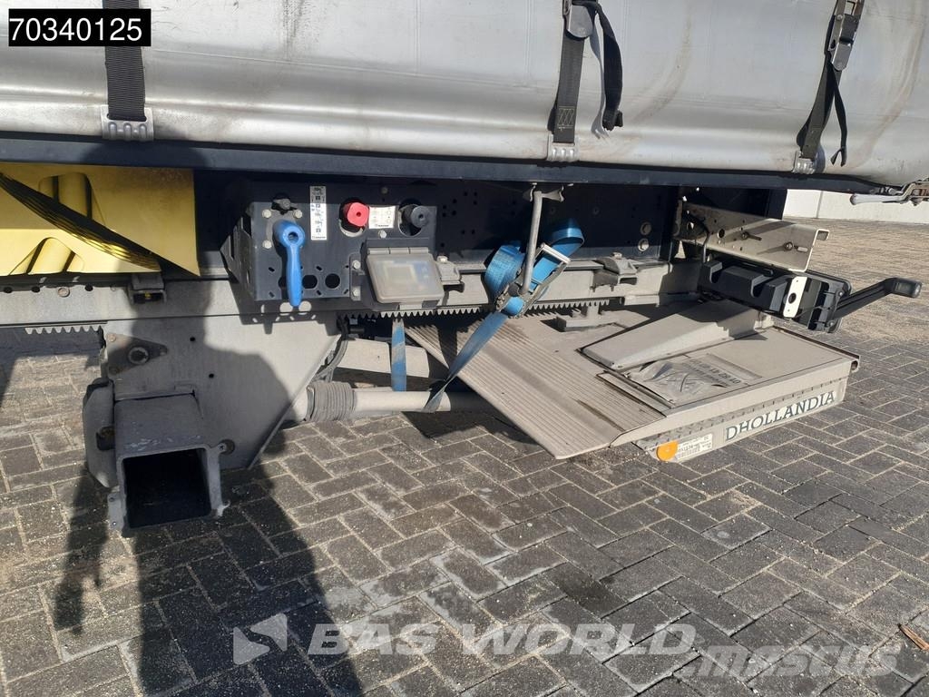 Krone SD 3 axles Lift Axle Sliding Roof Hardwood Omega Tents puspiekabes