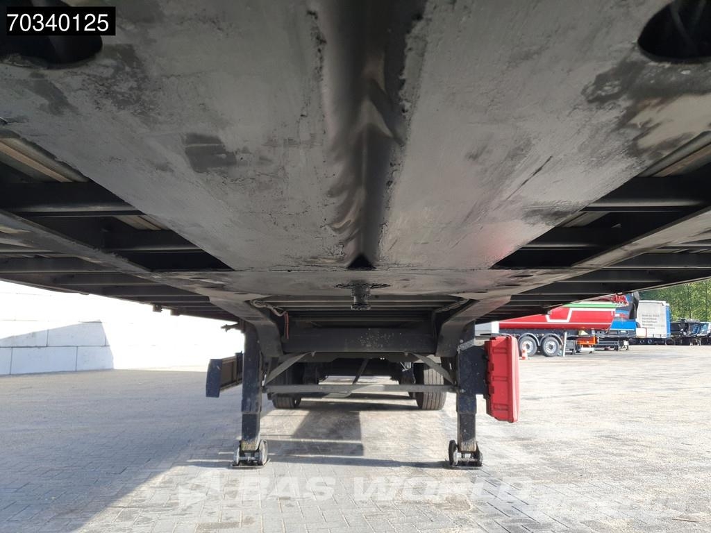 Krone SD 3 axles Lift Axle Sliding Roof Hardwood Omega Tents puspiekabes