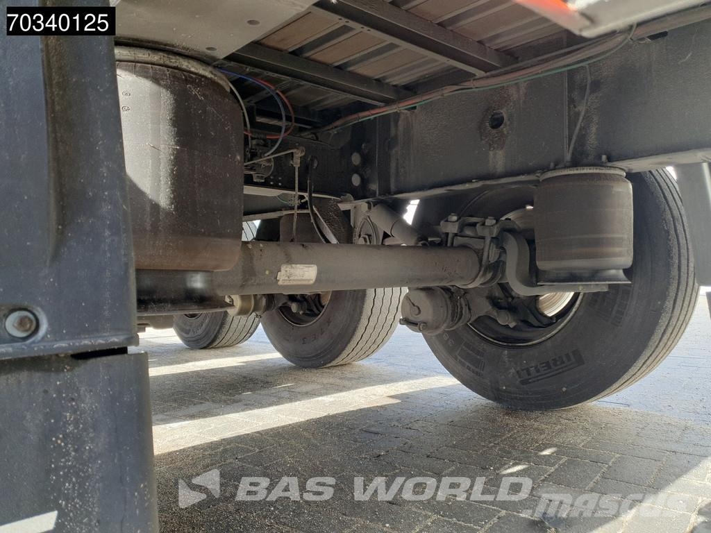 Krone SD 3 axles Lift Axle Sliding Roof Hardwood Omega Tents puspiekabes