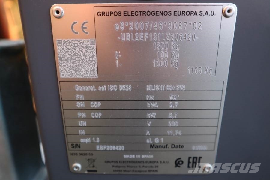 Atlas Copco HiLight H5+ SV2 Valid inspection, *Guarantee! Max 拖车式灯塔
