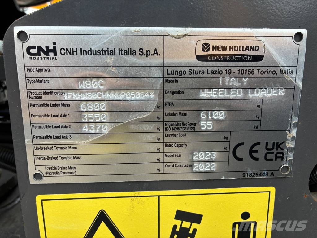 New Holland W 80 C Wheel loaders