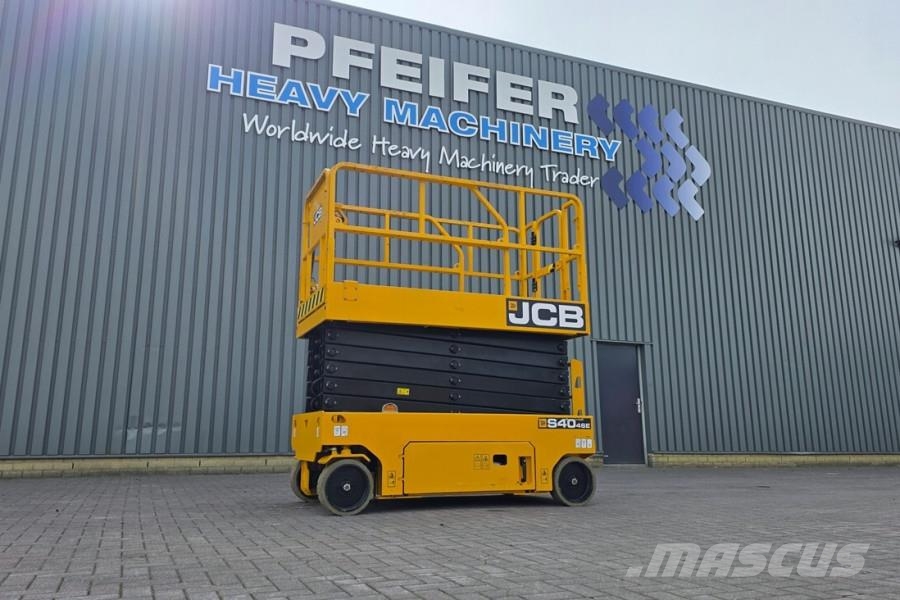 JCB S4046E Valid inspection, 14m Working Height, 320kg 剪式升降機