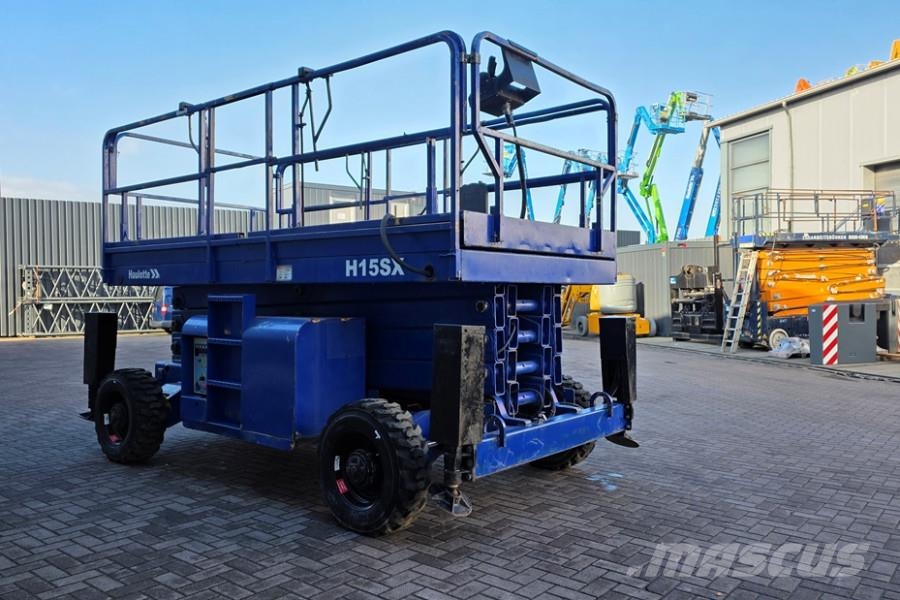 Haulotte H15SX As-Is, Diesel, 4x4 Drive 15 Working Height, Elevadores de tesoura