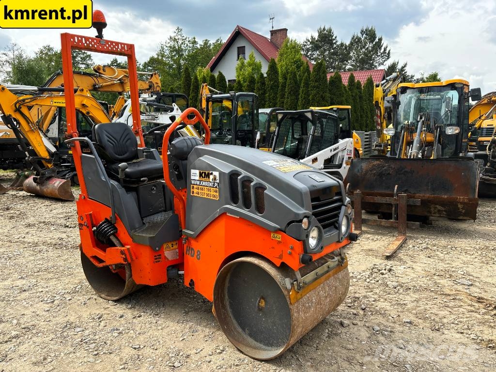 Hamm HD 8 WALEC 2017R. | BOMAG BW80 BW100 DYNAPAC CC100 Valjci sa duplim bubnjem