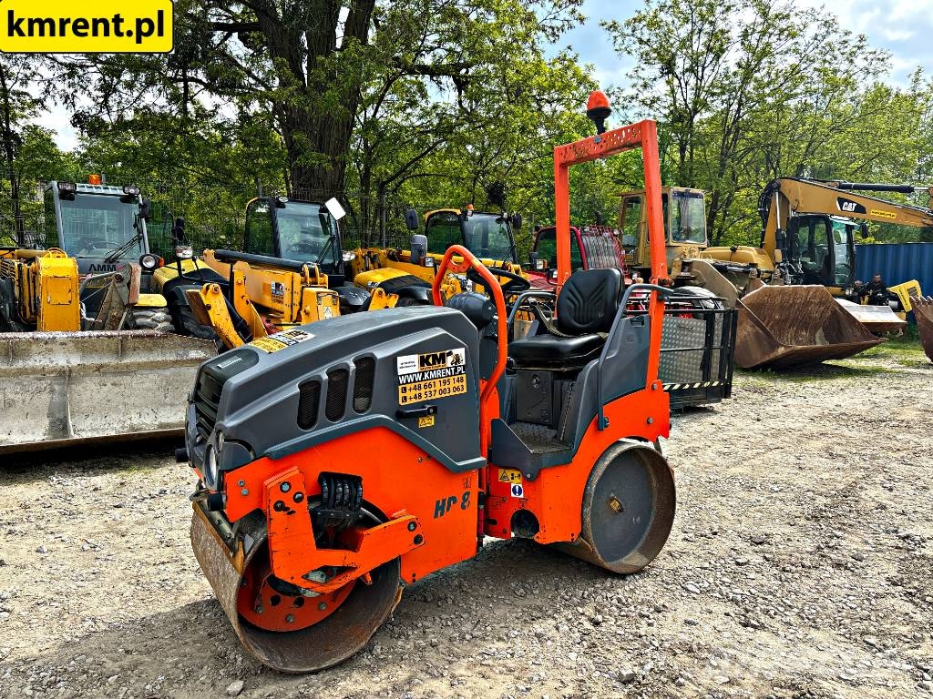 Hamm HD 8 WALEC 2017R. | BOMAG BW80 BW100 DYNAPAC CC100 Valjci sa duplim bubnjem