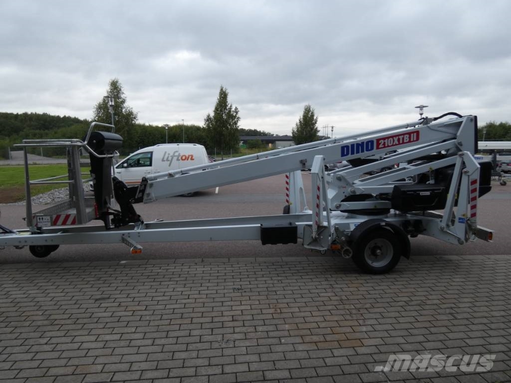 Dino 210 XTB II Platforme aeriene montate pe remorca