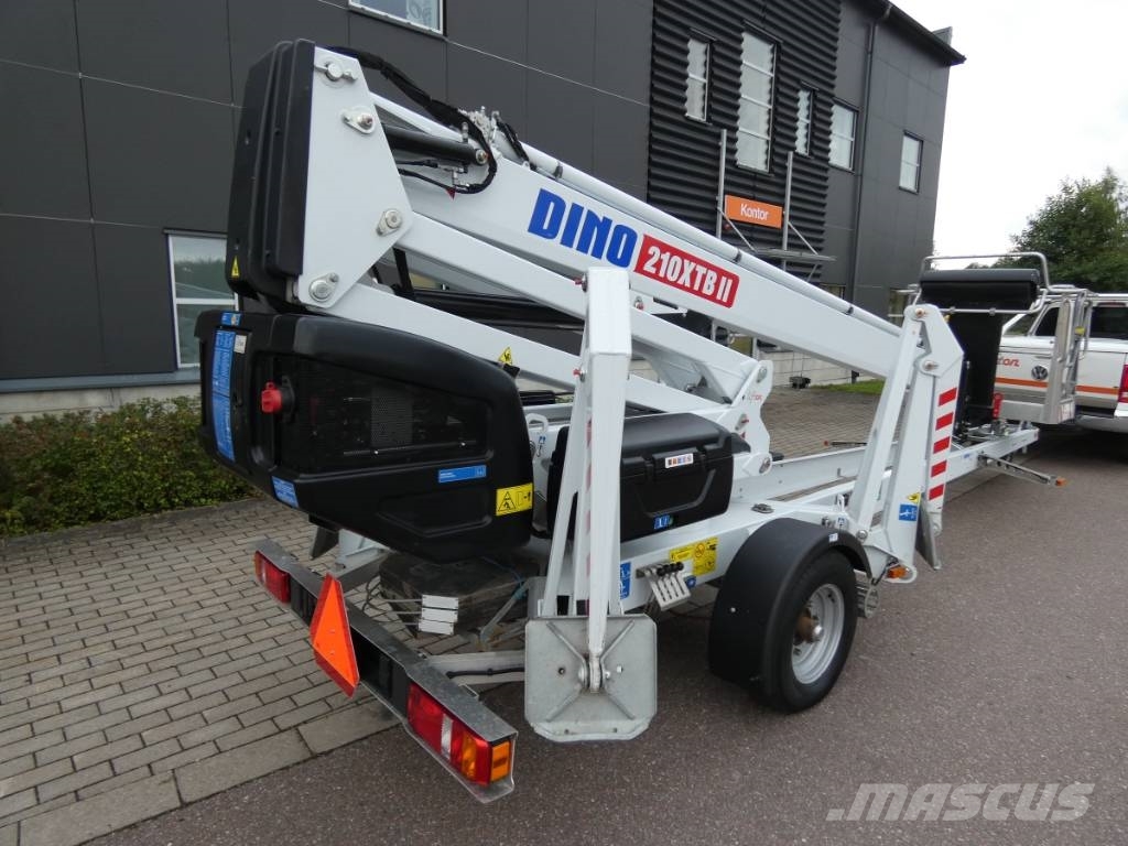 Dino 210 XTB II Platforme aeriene montate pe remorca