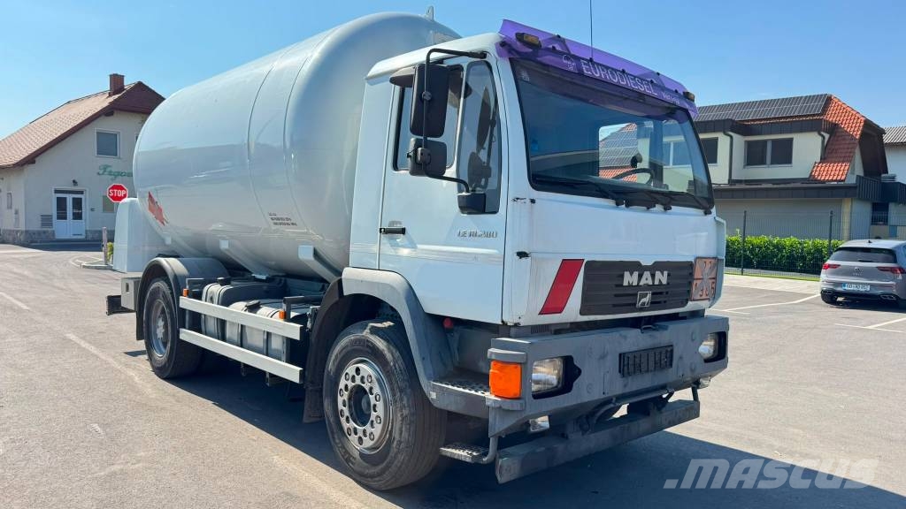 MAN LE 18.280 4x2 - LPG TANK - 17.000L - RETARDER Tankbiler