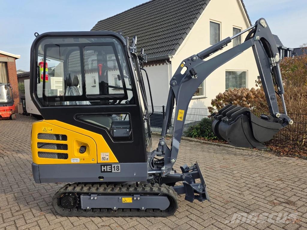 Kubota Eurotrac he18 graafmachine minigraver Minijeřáby