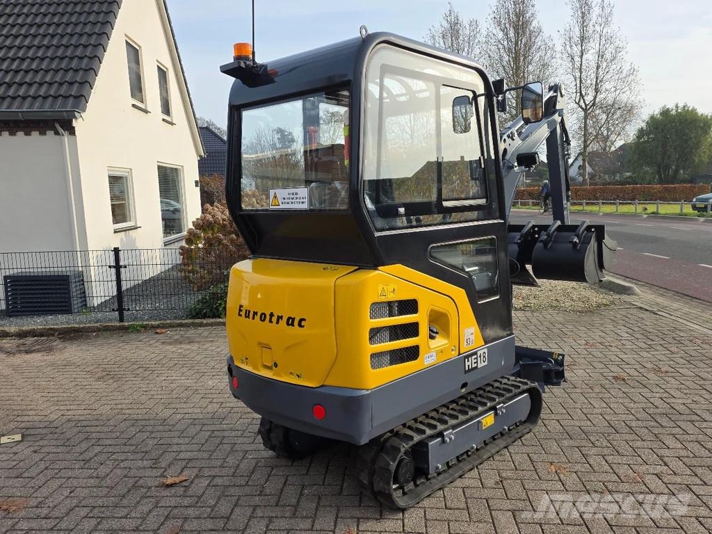 Kubota Eurotrac he18 graafmachine minigraver Minijeřáby