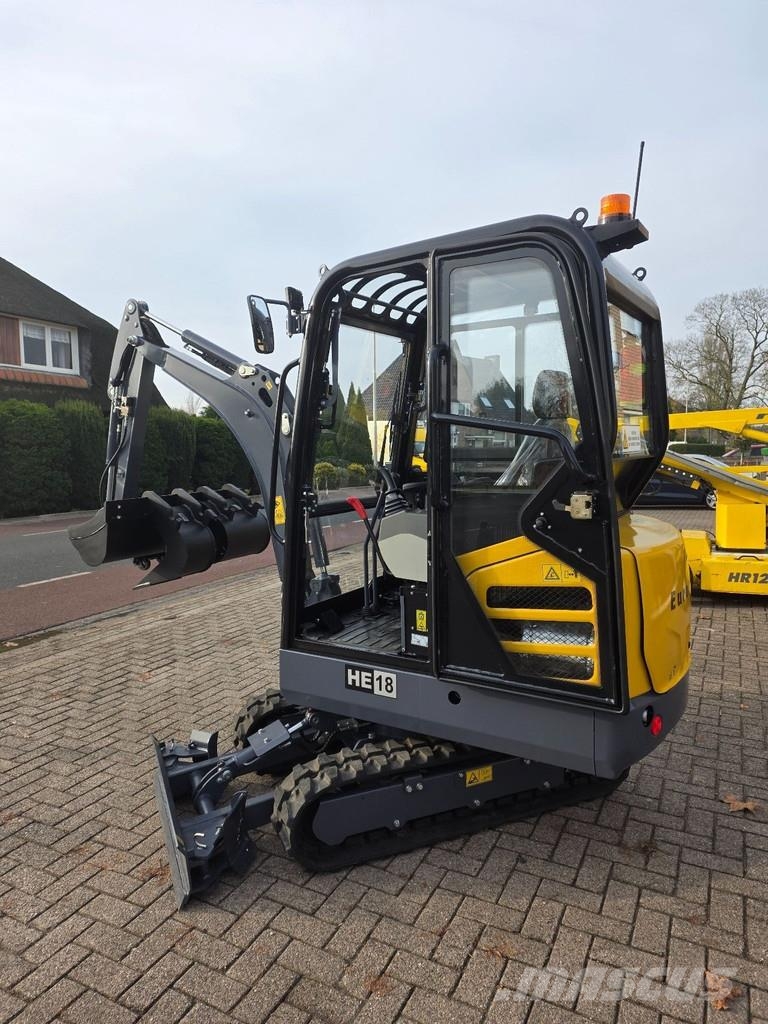 Kubota Eurotrac he18 graafmachine minigraver Minijeřáby