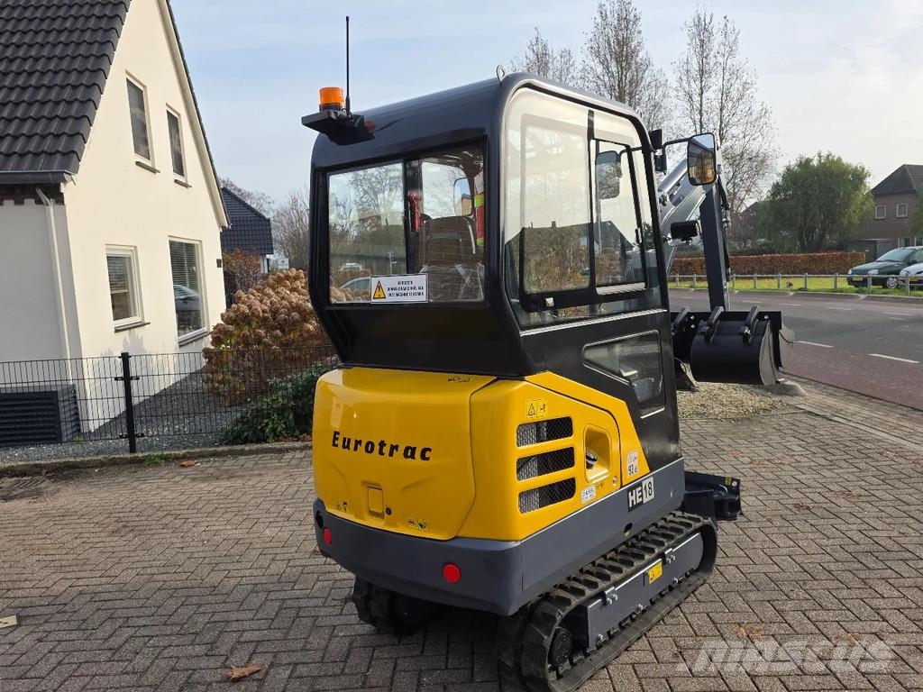 Kubota Eurotrac he18 graafmachine minigraver Minijeřáby