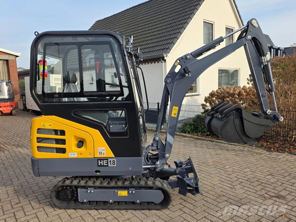 Kubota Eurotrac he18 graafmachine minigraver Minijeřáby