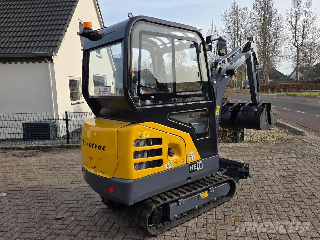 Kubota Eurotrac he18 graafmachine minigraver Minijeřáby