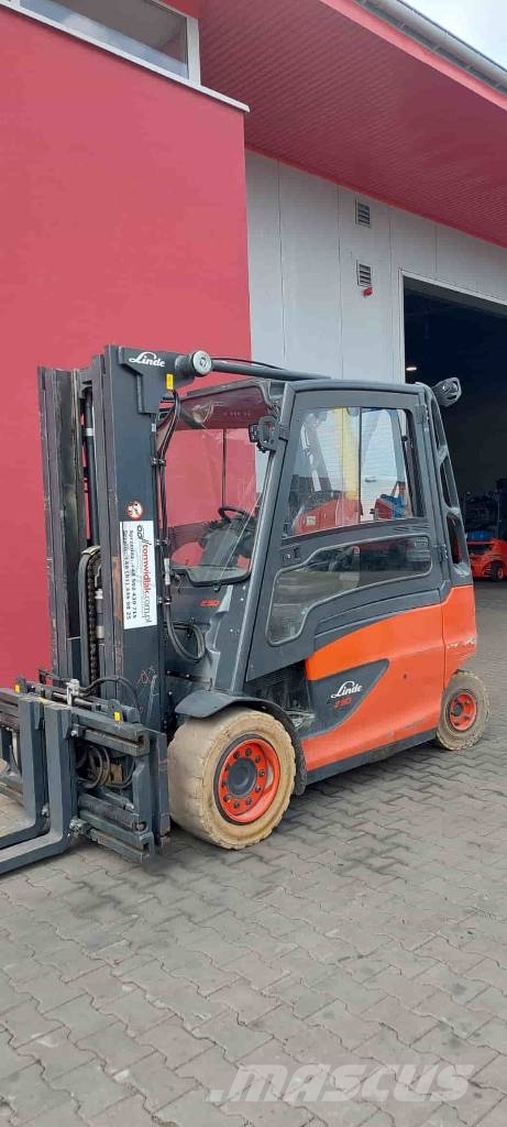 Linde E 50 Elektrikli forkliftler