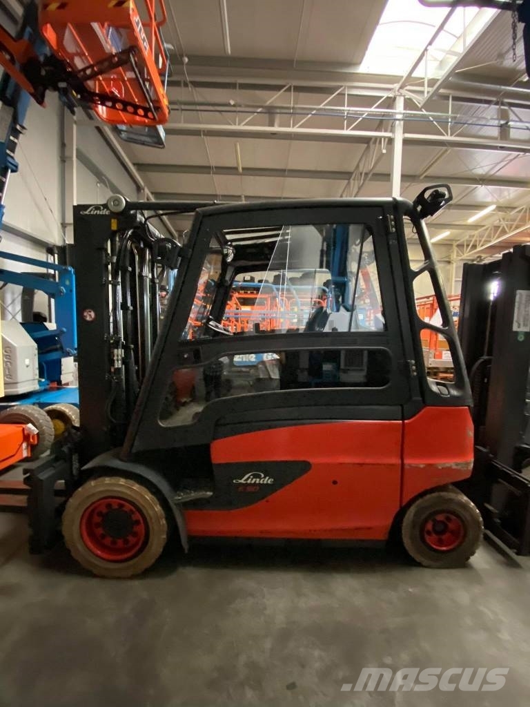 Linde E 50 Elektrikli forkliftler