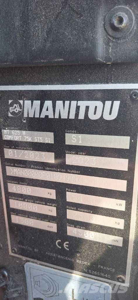 Manitou MT 625H Teleskoplæssere