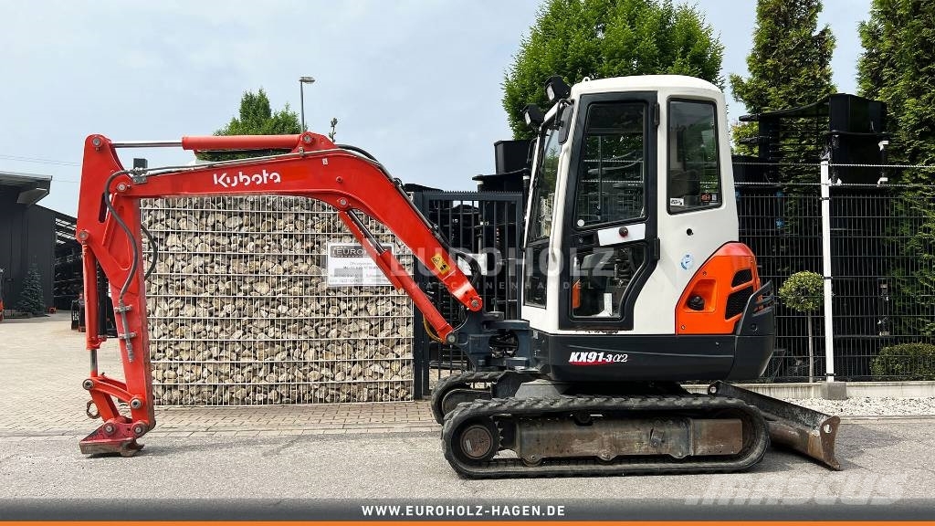 Kubota Minibagger KX 91-3 S2 mit Schnellwechsler MS03 小型挖掘机