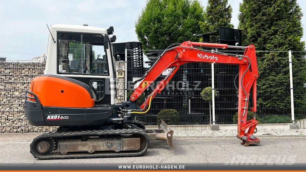 Kubota Minibagger KX 91-3 S2 mit Schnellwechsler MS03 小型挖掘机