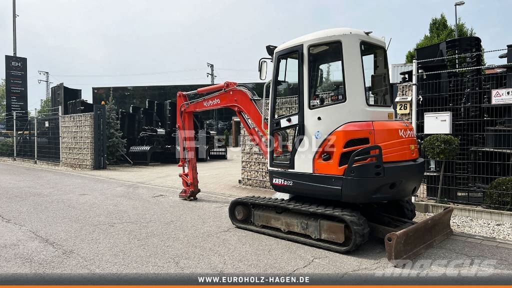 Kubota Minibagger KX 91-3 S2 mit Schnellwechsler MS03 小型挖掘机