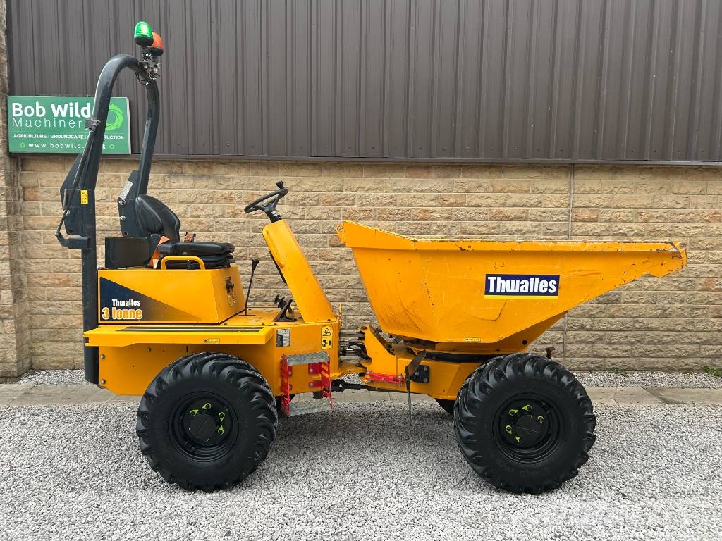 Thwaites 3 Tonne Swivel Stavebné sklápače