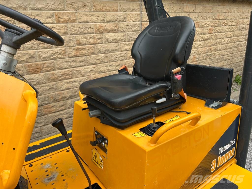 Thwaites 3 Tonne Swivel Stavebné sklápače