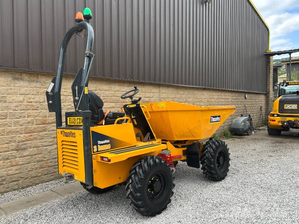 Thwaites 3 Tonne Swivel Stavebné sklápače