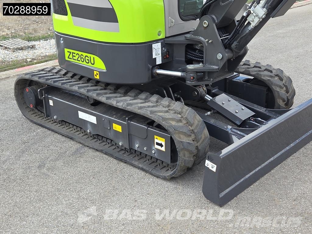 Zoomlion ZE26 GU HERSTELLERGARANTIE – KUBOTA MOTOR – CE حفارات صغيرة أقل من 7 طن (حفارات صغيرة)