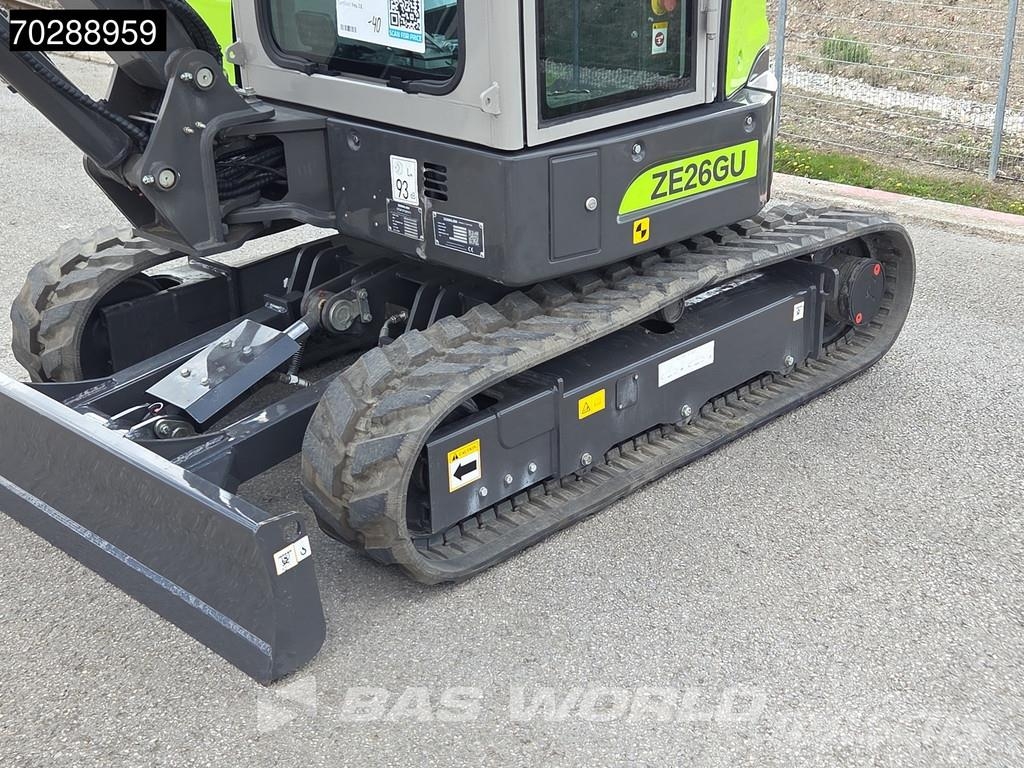 Zoomlion ZE26 GU HERSTELLERGARANTIE – KUBOTA MOTOR – CE حفارات صغيرة أقل من 7 طن (حفارات صغيرة)