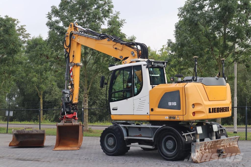 Liebherr A916 | ROTOTILT R5 + GRIP | BUCKET | 3D GPS | BSS Εκσκαφείς με τροχούς - λάστιχα