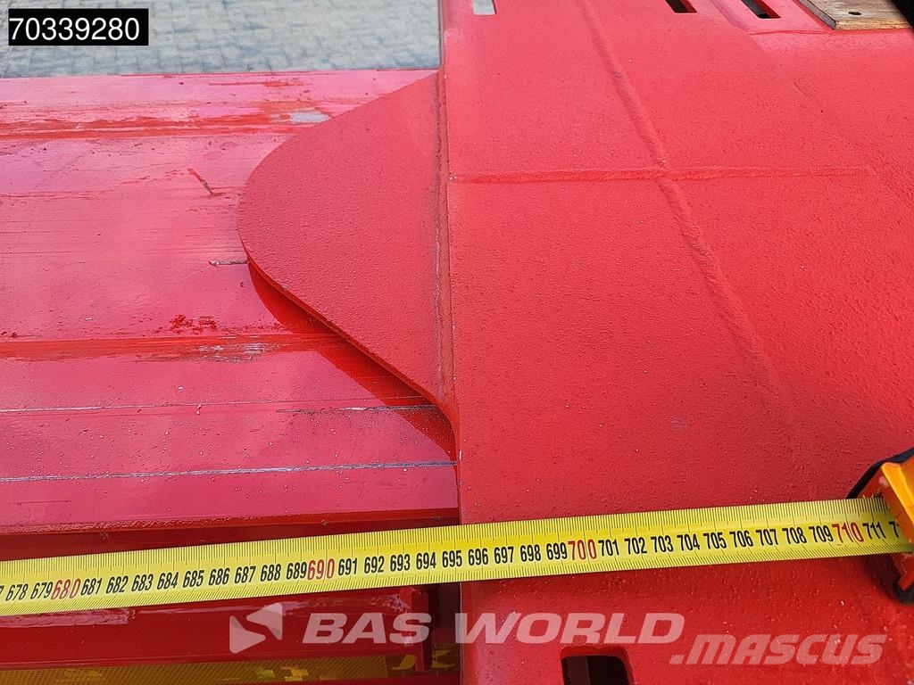 Kässbohrer LB3E 3 axles Extendable Lift + Steering Axle Žemo iškrovimo puspriekabės
