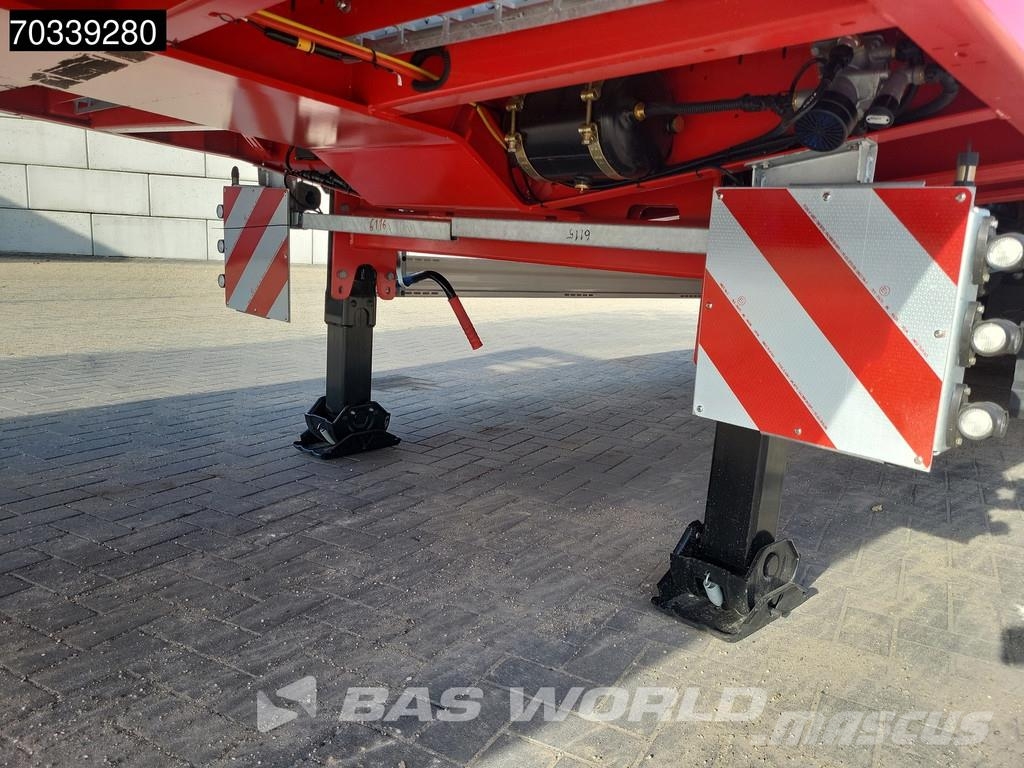 Kässbohrer LB3E 3 axles Extendable Lift + Steering Axle Žemo iškrovimo puspriekabės