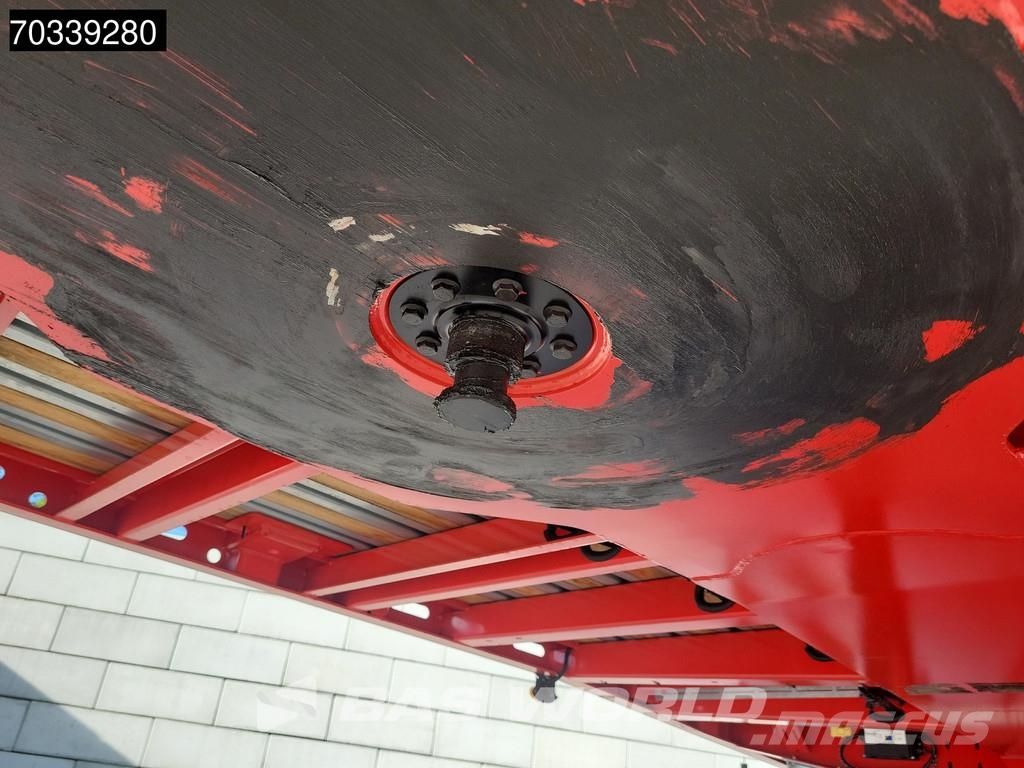 Kässbohrer LB3E 3 axles Extendable Lift + Steering Axle Žemo iškrovimo puspriekabės