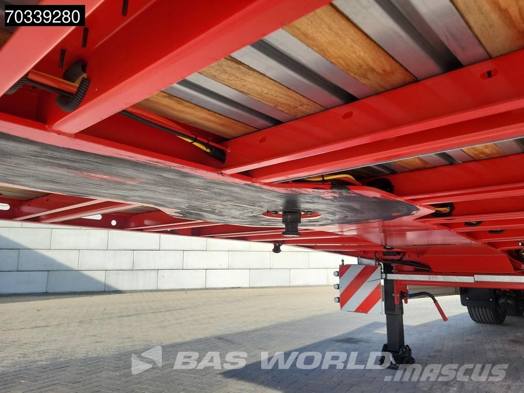 Kässbohrer LB3E 3 axles Extendable Lift + Steering Axle Žemo iškrovimo puspriekabės