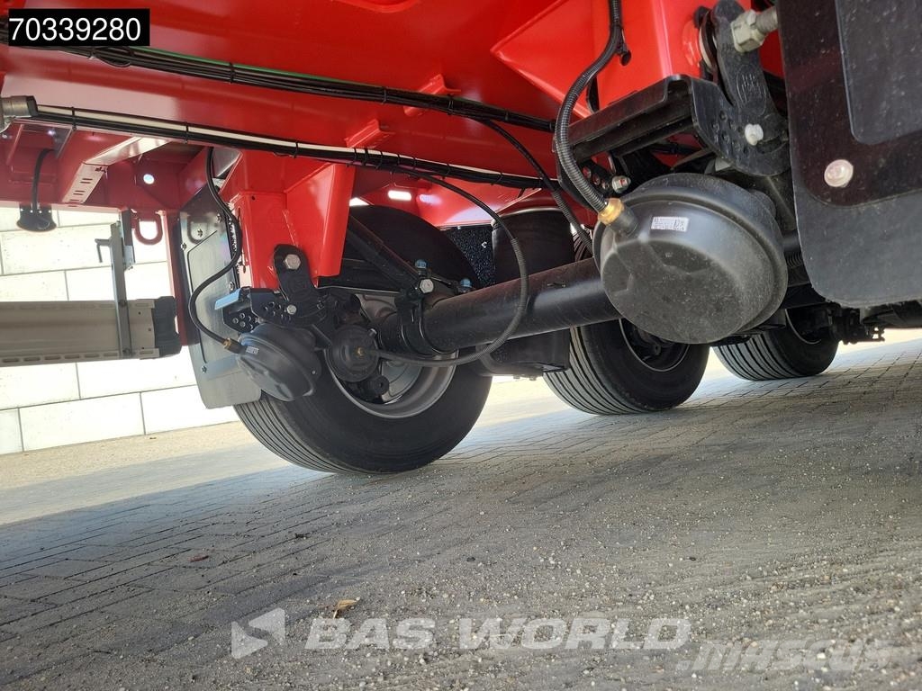 Kässbohrer LB3E 3 axles Extendable Lift + Steering Axle Žemo iškrovimo puspriekabės