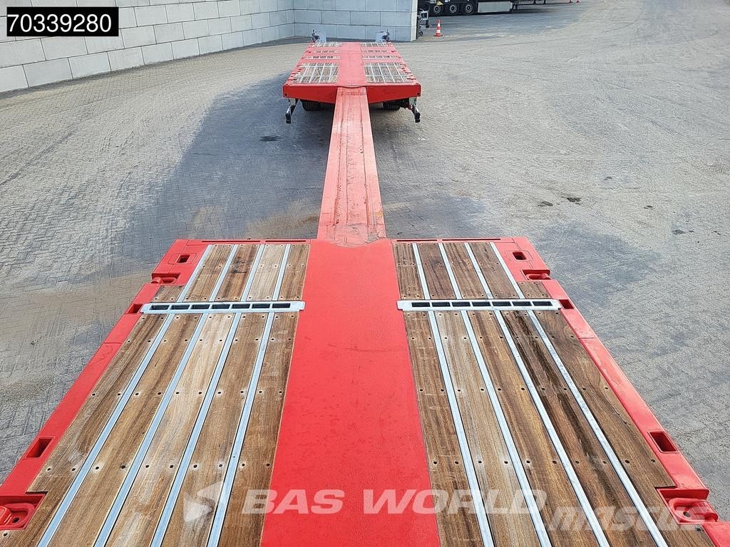 Kässbohrer LB3E 3 axles Extendable Lift + Steering Axle Semirremolques de góndola rebajada