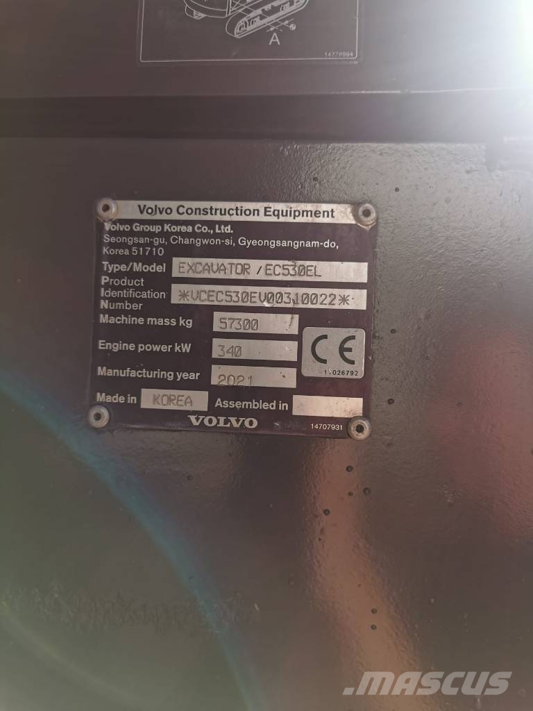 Volvo EC 530 EL Bandgrävare