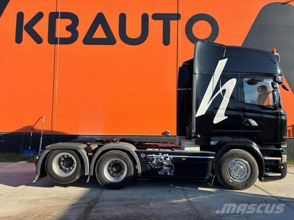Scania R 580 6x2 ADR / RETARDER / DOUBLE BOGIE Tegljači