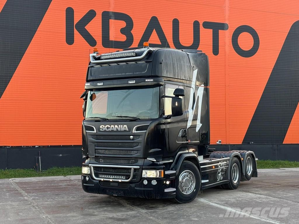 Scania R 580 6x2 ADR / RETARDER / DOUBLE BOGIE Tegljači