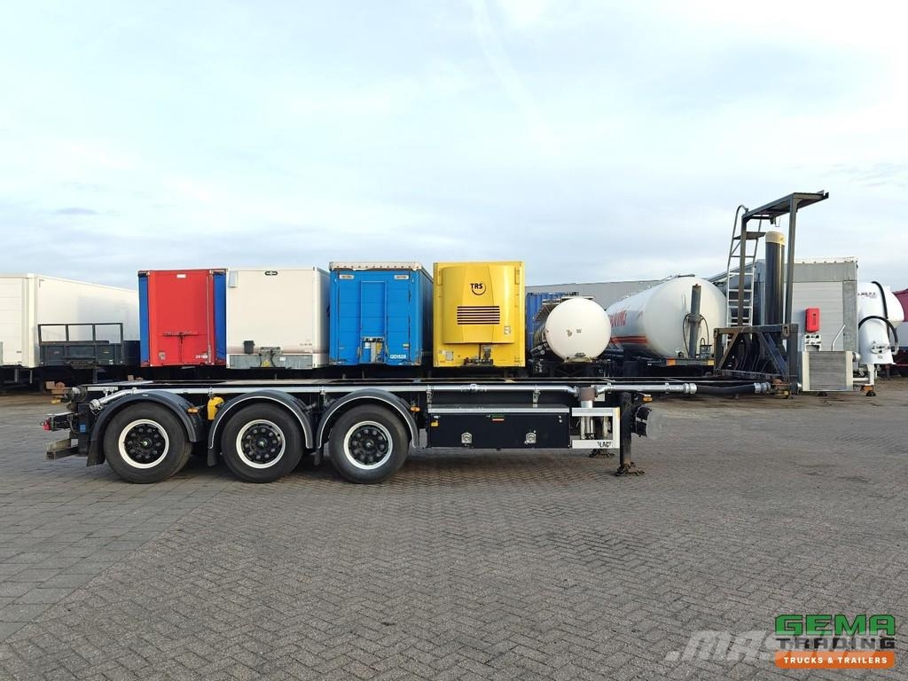 LAG O-3-CC 3 Axles MB - 30FT Tipping Chassis - Rotary نصف مقطورات حاويات