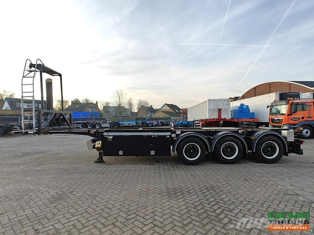 LAG O-3-CC 3 Axles MB - 30FT Tipping Chassis - Rotary نصف مقطورات حاويات