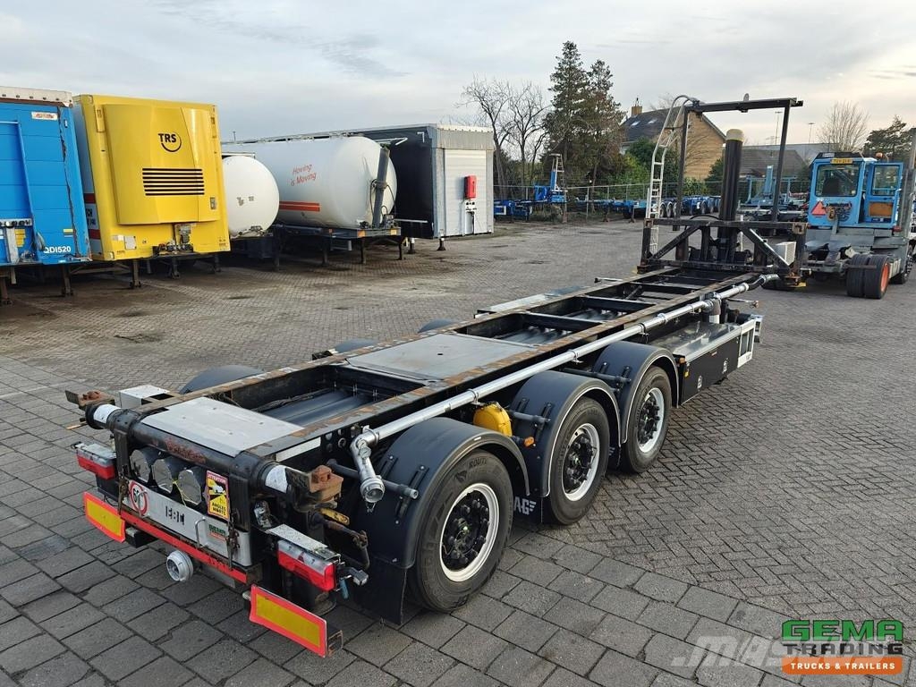 LAG O-3-CC 3 Axles MB - 30FT Tipping Chassis - Rotary نصف مقطورات حاويات