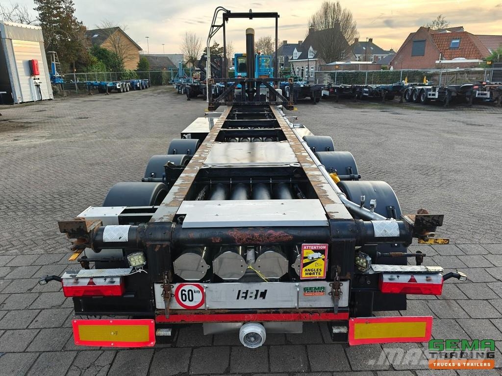 LAG O-3-CC 3 Axles MB - 30FT Tipping Chassis - Rotary Konteinerveo poolhaagised