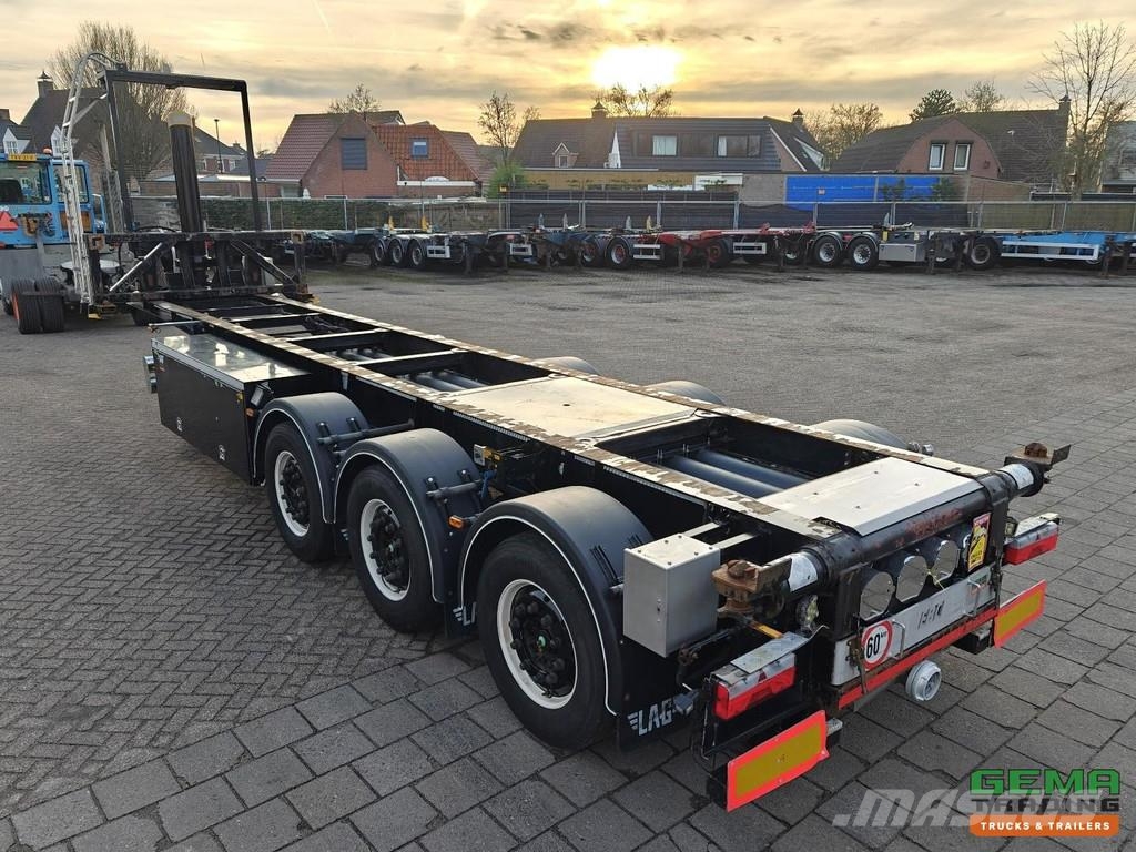 LAG O-3-CC 3 Axles MB - 30FT Tipping Chassis - Rotary نصف مقطورات حاويات